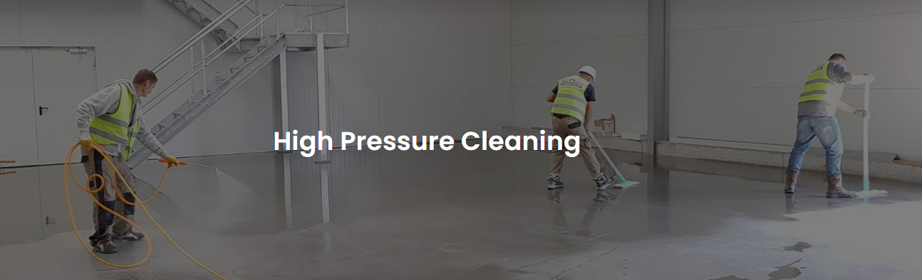 high pressure cleaning